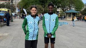 Alba Filgueira y Samuel Tallón representarán al Ferrol Atletismo en La Nucía