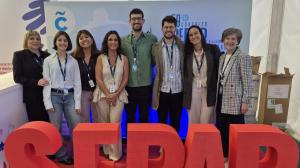 Profesionales ferrolanos participantes en el evento, celebrado en A Coruña