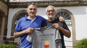 Aller y Loureiro en la sede de este periódico