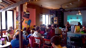 La serie "Monumento" de Iria Santos se proyectó en el Cuerda Floja