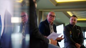 El vicepresidente provincial, Xosé Regueira