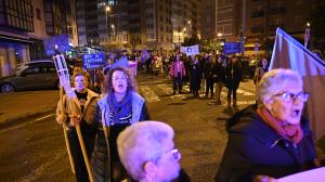 Imagen de archivo de una marcha por el 25N