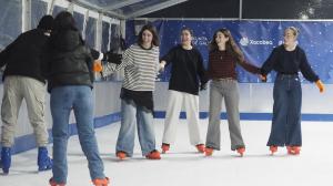 pista hielo patinaje