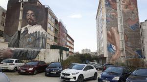 zona que van reurbanizar en Canido final da rúa Doutor Fleming con rúas Ignacio Martell e Alonso López