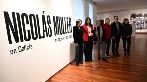 Afundación inaguración expo de Nicolás Muller