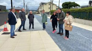Visita del alcalde a la zona de actuación