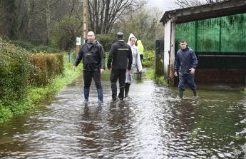 Inundaciones en Neda
