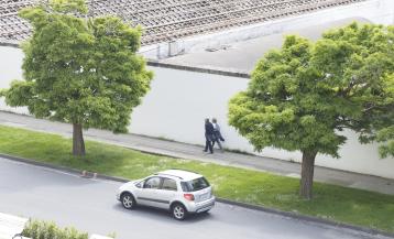 La sustitución de parte de la muralla por una verja diáfana es una de las actuaciones más esperadas