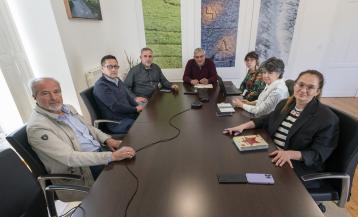 Reunión de representantes de San Sadurniño Moeche, As Somozas  y Cerdido