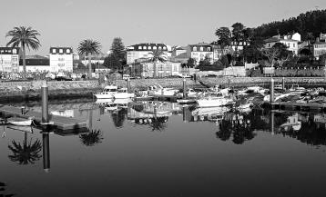 Vistas a la villa de Ortigueira