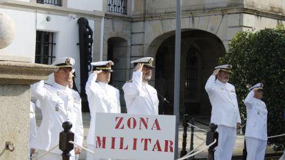 Izado de bandera Capitania (2) (Gala Polo)