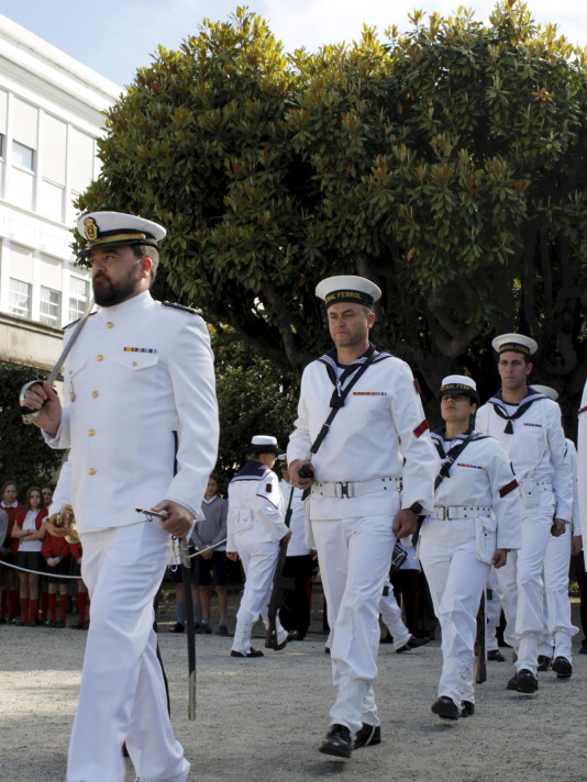 Izado de bandera en Capitania (Gala Polo) (11)