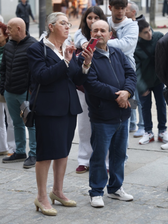 procesión de la Caridad y Silencio Cofradía Las AngustiasSemana Santa Ferrol 2026