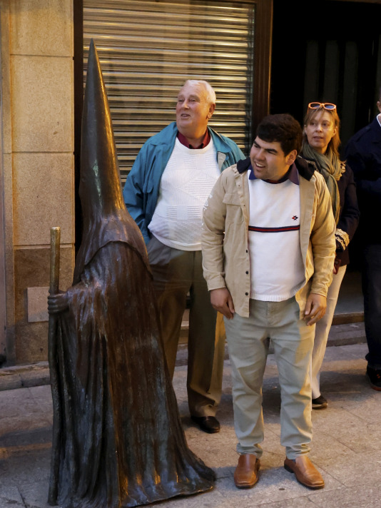 procesión de la Caridad y Silencio Cofradía Las AngustiasSemana Santa Ferrol 2026