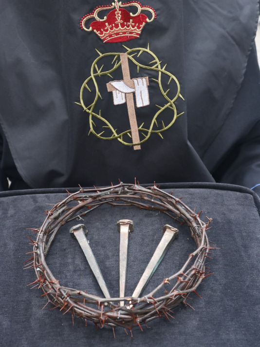procesión de la Caridad y Silencio Cofradía Las AngustiasSemana Santa Ferrol 2026