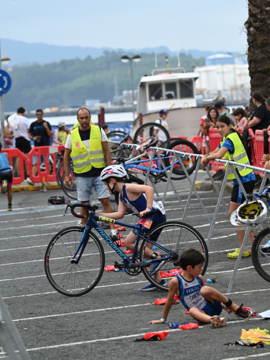 Curuxeiras triatlón infantil