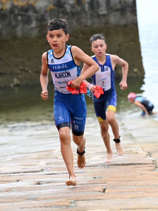 Curuxeiras triatlón infantil