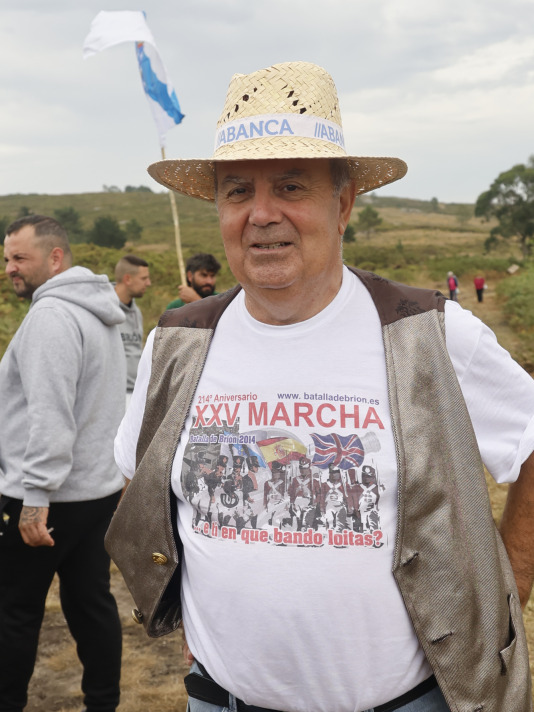 Batalla de Brión226 aniversario35ª marcha polos montes de Brión