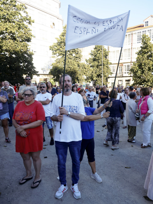 Concentración por Ceuta en Ferrol