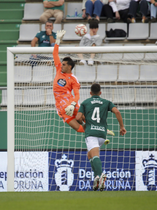 Partido entre el Racing Club Ferrol y el Pontevedra CF