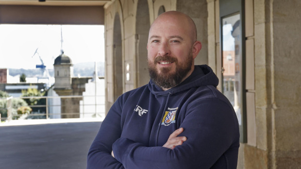 Gus Piñón formó parte del Rugby Ferrol durante más de 18 años