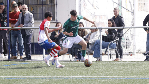El juvenil verde se adelantó dos veces en el partido