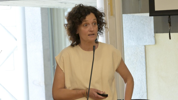 Charla de Pilar Fernández Colón Aula Magna Humanidades