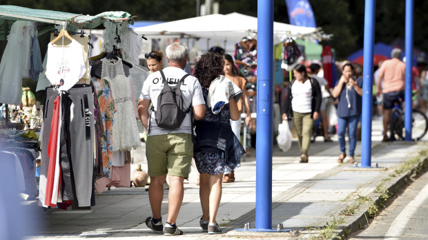 Pasada edición de la Feira de Santa Marta
