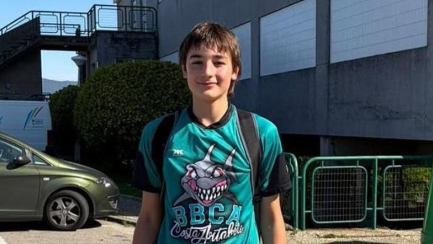 Anton Fuentes, antes de un partido con el BBCA