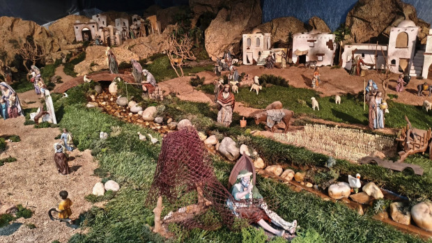 Inauguración del Belén de la Sociedade Cultural O Tilo