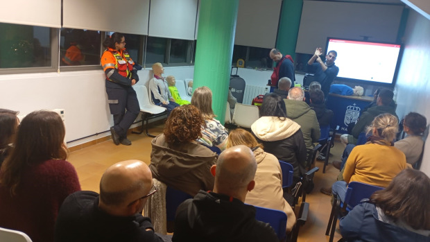 Curso de formación en emergencias celebrado en O Val