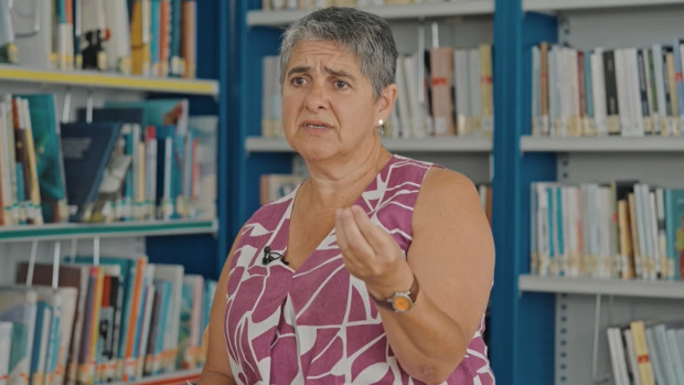 Fotograma del documental 'A rebelión da lectura', de Asun G. Losada y Alma Alonso