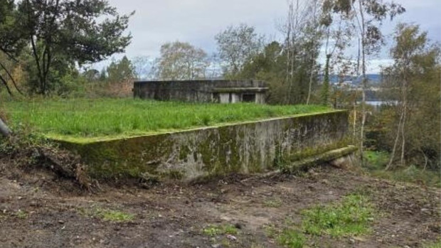 Estado actual del depósito, en desuso desde hace años