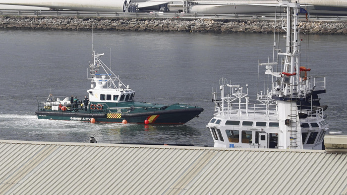 Simulacro en el puerto ferrolano