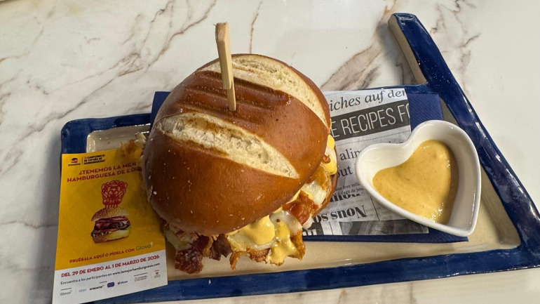 La "Porkeeper", la hamburguesa que Zahara presenta al campeonato nacional