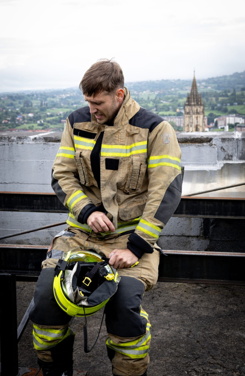 Participación de los bomberos de Narón en el Memorial Eloy Palacio
