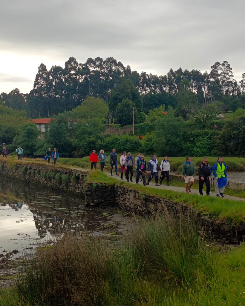 Caminata organizada por el Concello