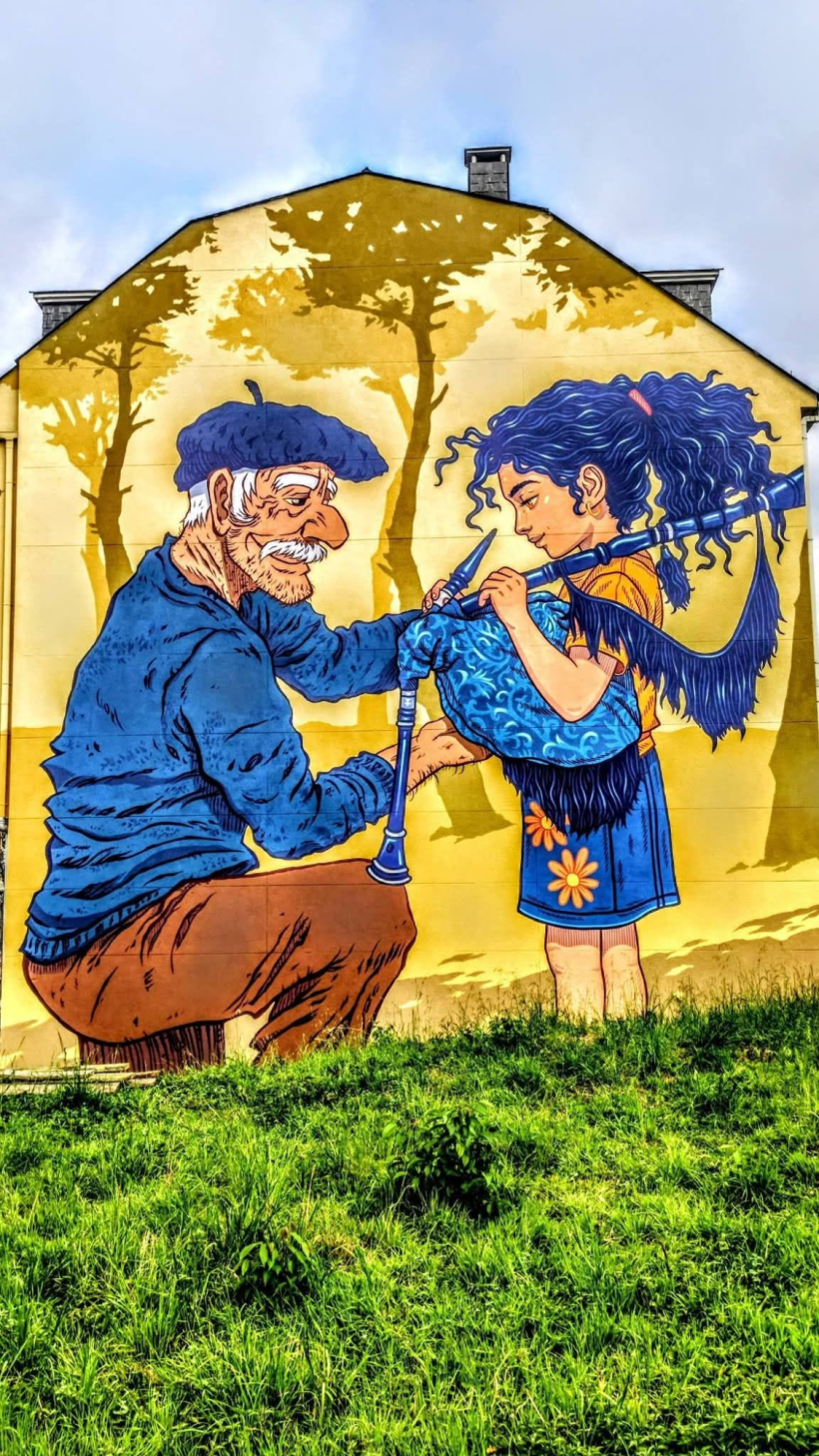 mural ortigueira
