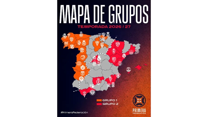Así queda la división de los cuadros para la próxima campaña