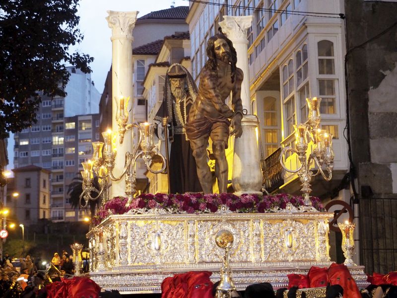 Procesión Jesús atado a la Columna y Vigen de la Esperanza (Jorge Meis) (44)