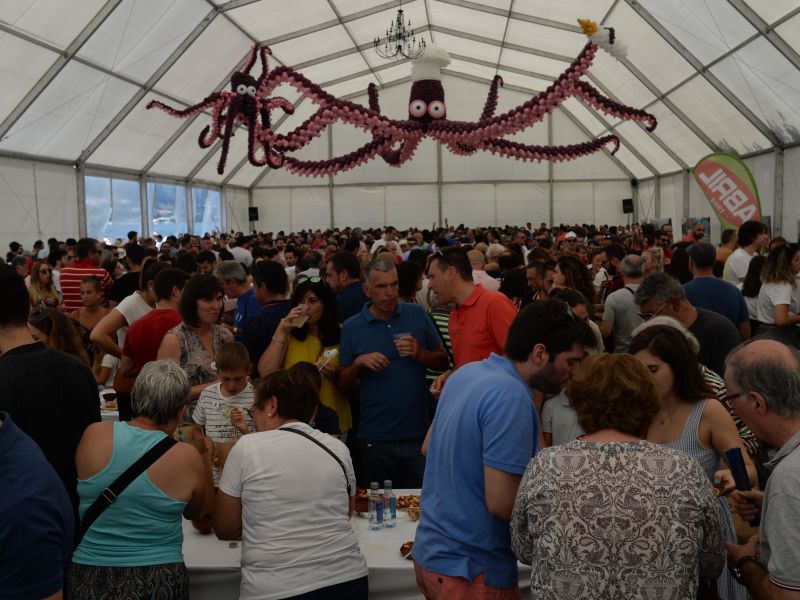 Festa do polbo en Mugardos. Fotos: Daniel Alexandre