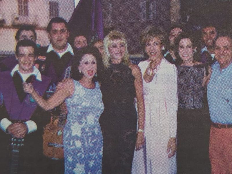 Ivana trump y tunos de Ferrol 1998