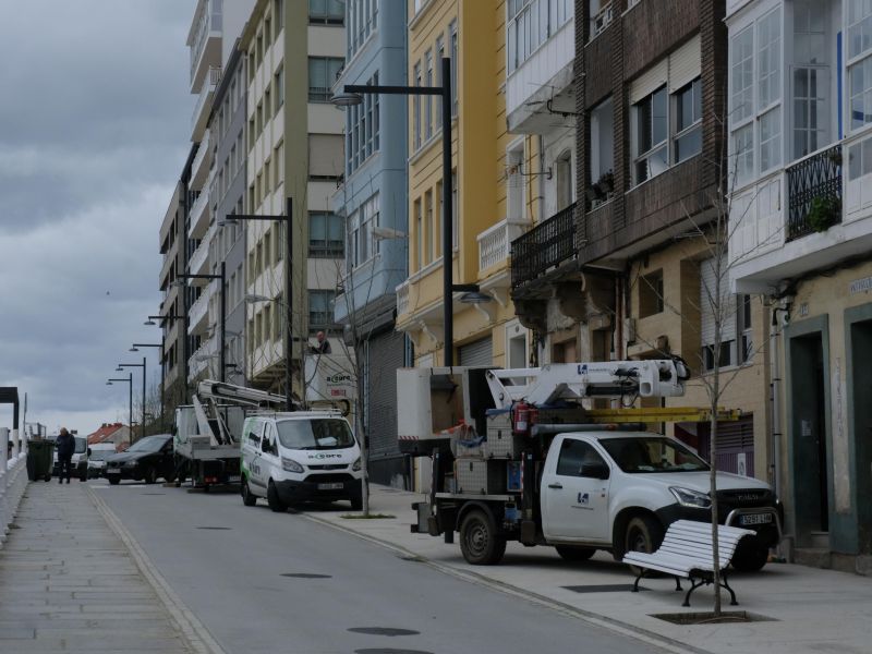 Farolas iglesia nuevas