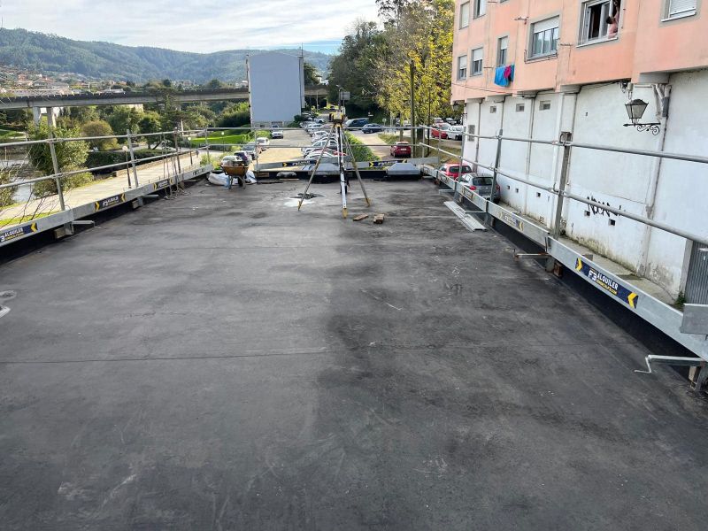 Obras cuberta piscina