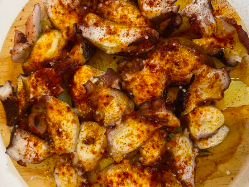 Pulpo de Mesou0301n A Marola