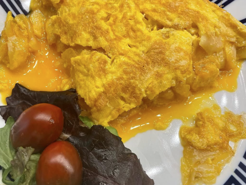 Tortilla de patata del restaurante Zahara, asociado a la aplicaciou0301n 