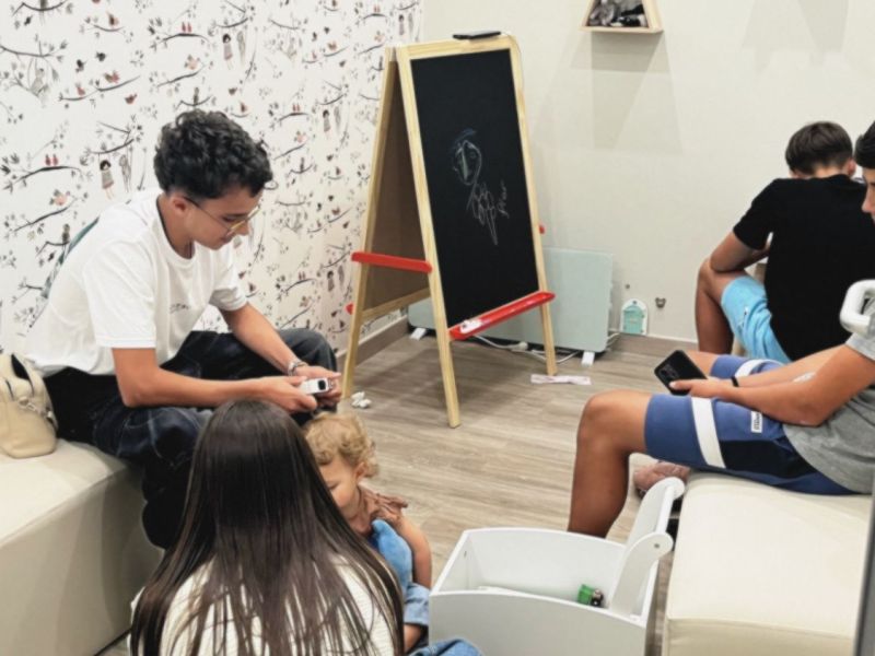 Sala orientada especu00edficamente al trato infantil