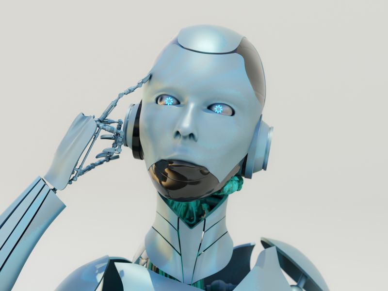 3d rendering biorobots concept