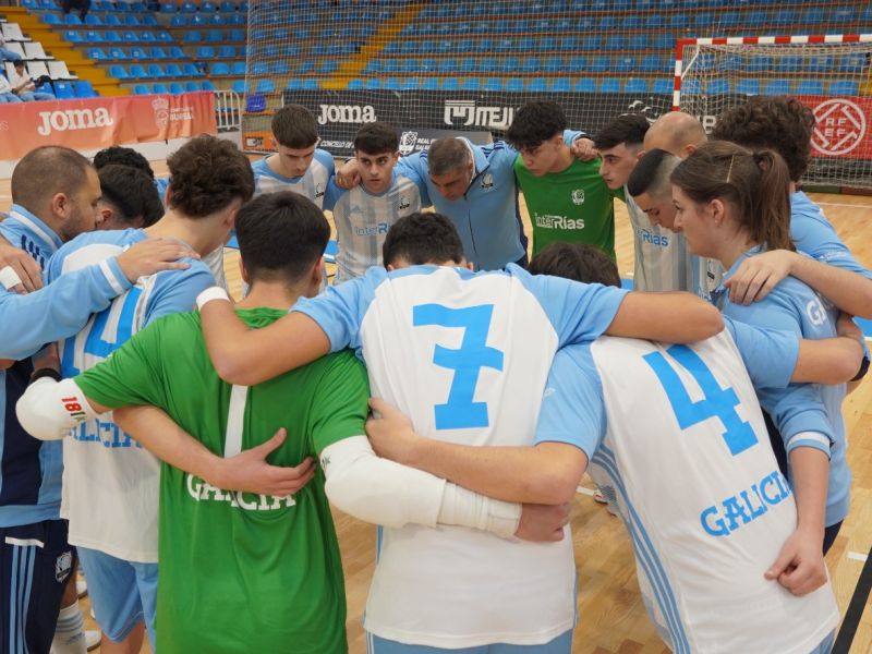 Seleccion gallega sub 19 futbol sala 2024