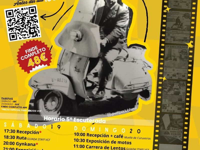Cartel escuterada